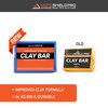 Motoshield Pro Car Detailing Clay Bar (Removes Deep Contaminants) 100g Bar (2-Pack) 399-001
